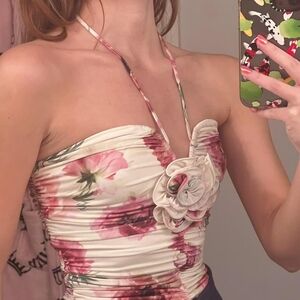 Express Floral Bodysuit
